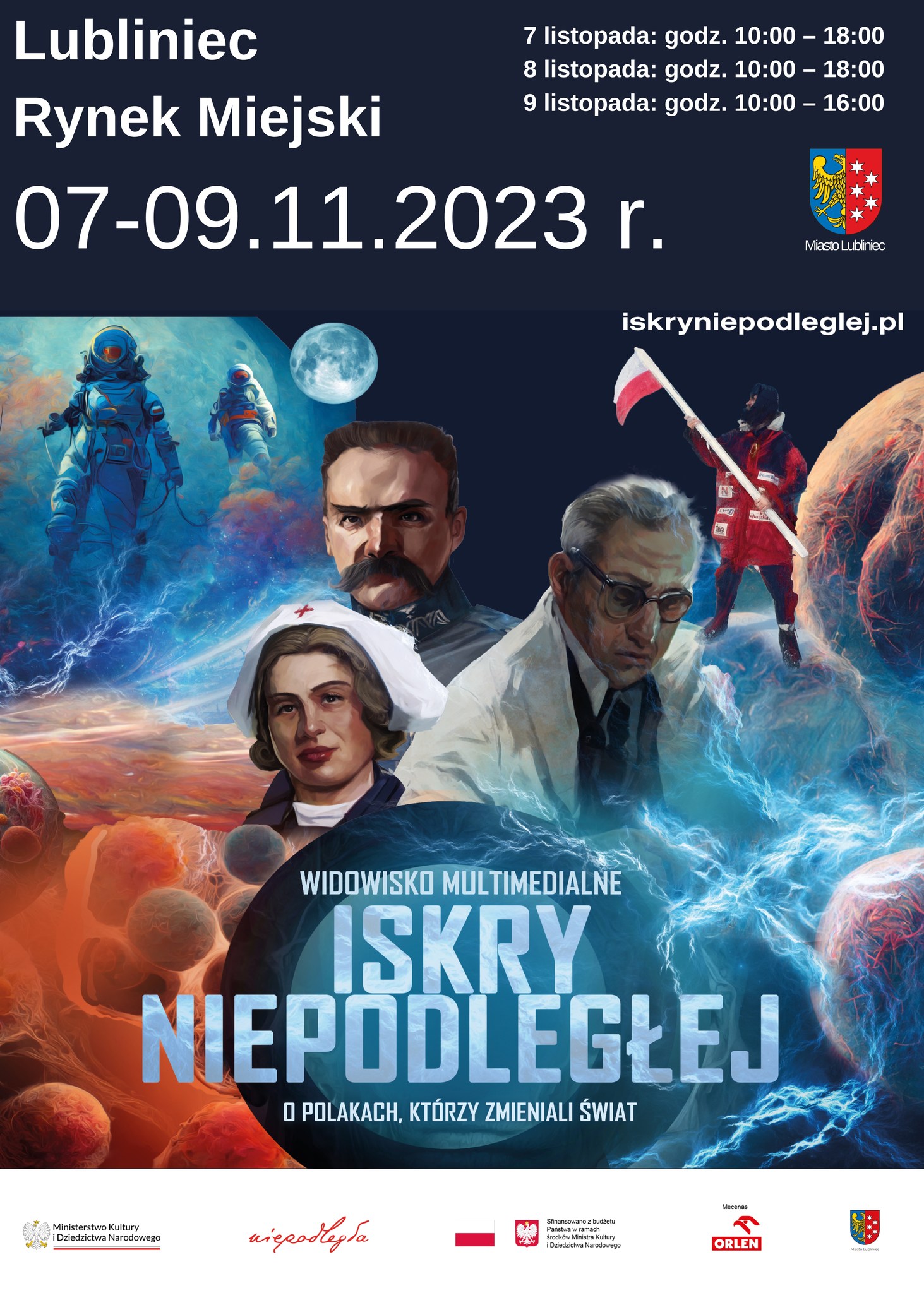 plakat iskry niepodległej