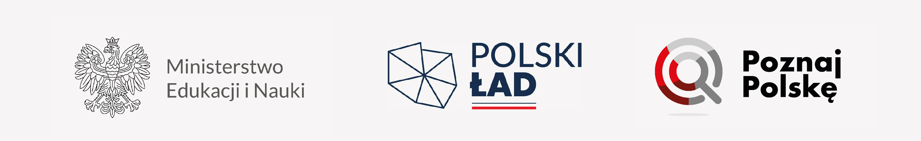 logo Ministerstwa kultury i rozwoju, polskiego ładu, poznaj Polskę