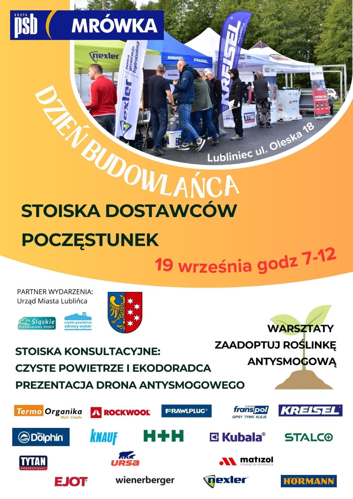 Plakat wydarzenia Dzień Budowlańca