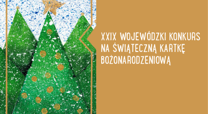 Wręczenie nagród w XXIX Wojewódzkim Konkursie na Świąteczną Kartkę Bożonarodzeniową