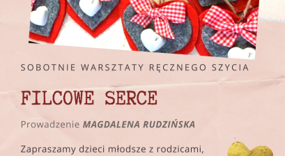 SOBOTNIE WARSZTATY RĘKODZIELNICZE