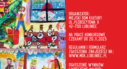 Na grafice kolorowe obrazy stworzone przez dzieci