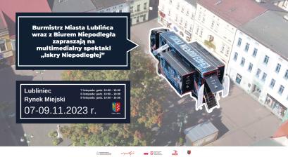 autokar niepodległej nałorzony na zdjęcie Rynku z góry 