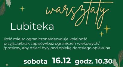 WARSZTATY RĘKODZIELNICZE HORTITERAPII