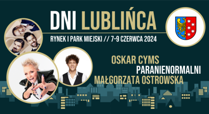 Grafika informująca o wydarzeniu ,,Dni Lublińca''