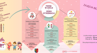 FERIE W AKCJI - ZERO STAGNACJI  W  LUBITECE I FILII NR 3