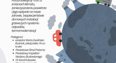 plakat informacyjny teść w opisie wydarzenia