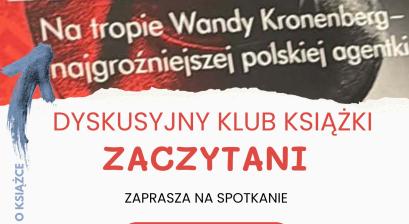  SPOTKANIE DYSKUSYJNEGO KLUBU KSIĄŻKI ZACZYTANI