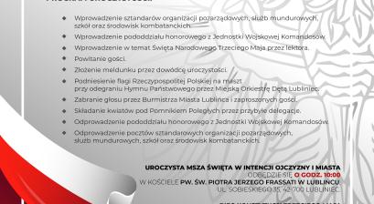 plakat informacyjny teść w opisie wydarzenia
