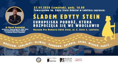 ŚLADEM EDYTY STEIN – EUROPEJSKA PODRÓŻ...: SPOTKANIE Z DR. MARKIEM KOSENDIAKIEM