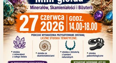 POWITANIE LATA NA TARASIE LUBITEKI! DRUGA MINI GIEŁDA MINERAŁÓW, SKAMIENIAŁOŚCI I BIŻUTERI
