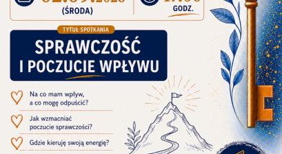 OSTATNIE SPOTKANIE CYKLU „ODPORNOŚĆ PSYCHICZNA W PRAKTYCE” - PROWADZENIE MIROSŁAWA BRAUNER