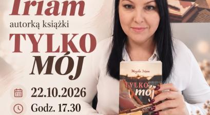 DYSKUSYJNY KLUB KSIĄŻKI „ZACZYTANI” -  SPOTKANIE AUTORSKIE Z MAGDĄ IRIAM
