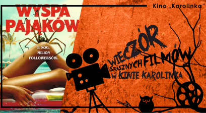 Kino Karolinka: ,,Wyspa pająków” PREMIERA