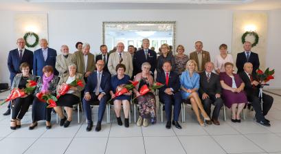 Jubileusz par małżeńskich w restauracji Rajska 