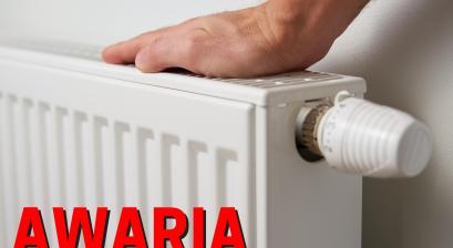 Uwaga awaria sieci ciepłowniczej