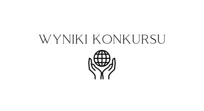 tekst "WYNIKI KONKURSU"