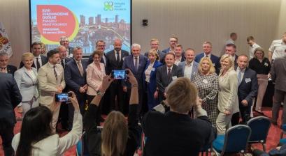 Członkowie Zarządu Związku Miast Polskich, fot. ZMP