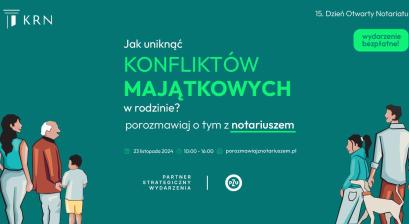Plakat ogólny - Dzień Otwarty Notariatu 