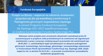 Plakat promujący projekt