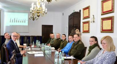 Spotkanie dotyczące przyszłości lublinieckich lasów