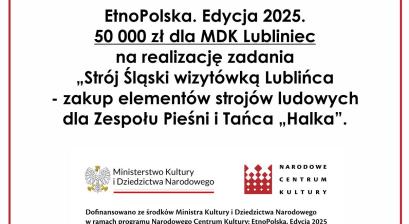 Grafika - informacja o dofinansowaniu 