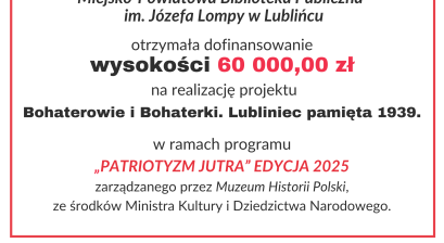plakat informacyjny teść w opisie wydarzenia