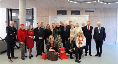 Radni Rady Miejskiej oraz przedstawiciele Urzędu Miejskiego 