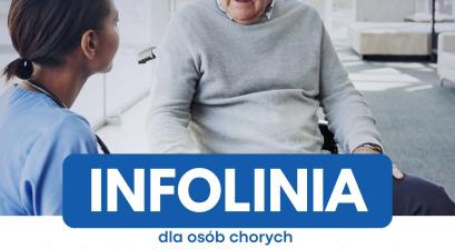 Plakat - infolinia ws. choroby Alzheimera 