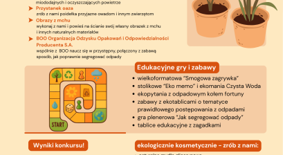 Plakat 5 Rodzinnego Pikniku Ekologicznego