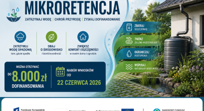 Plakat z opisem programu "MIKRORETENCJA"