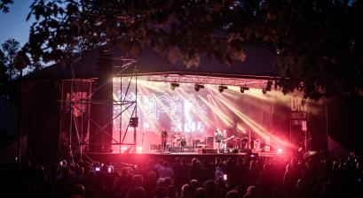 Publiczność przed sceną na Dniach Lublińca 2026 