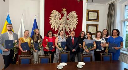 Nauczyciele z aktami mianowania 