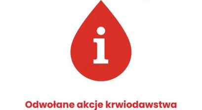 Kropla krwi z literą "i"