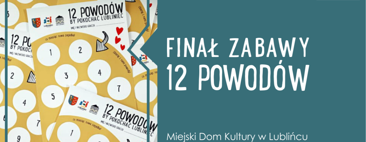 Finał akcji „12 powodów, by pokochać Lubliniec” - świąteczne warsztaty rodzinne