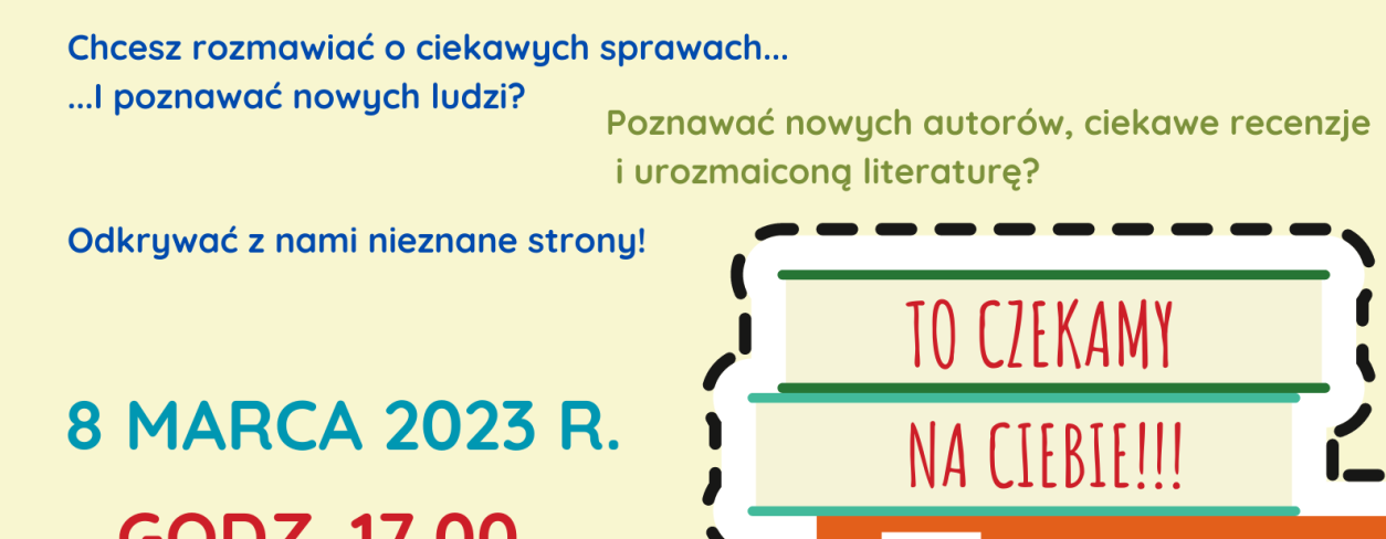 KLUB KSIĄŻKI DLA DZIECI I MŁODZIEŻY