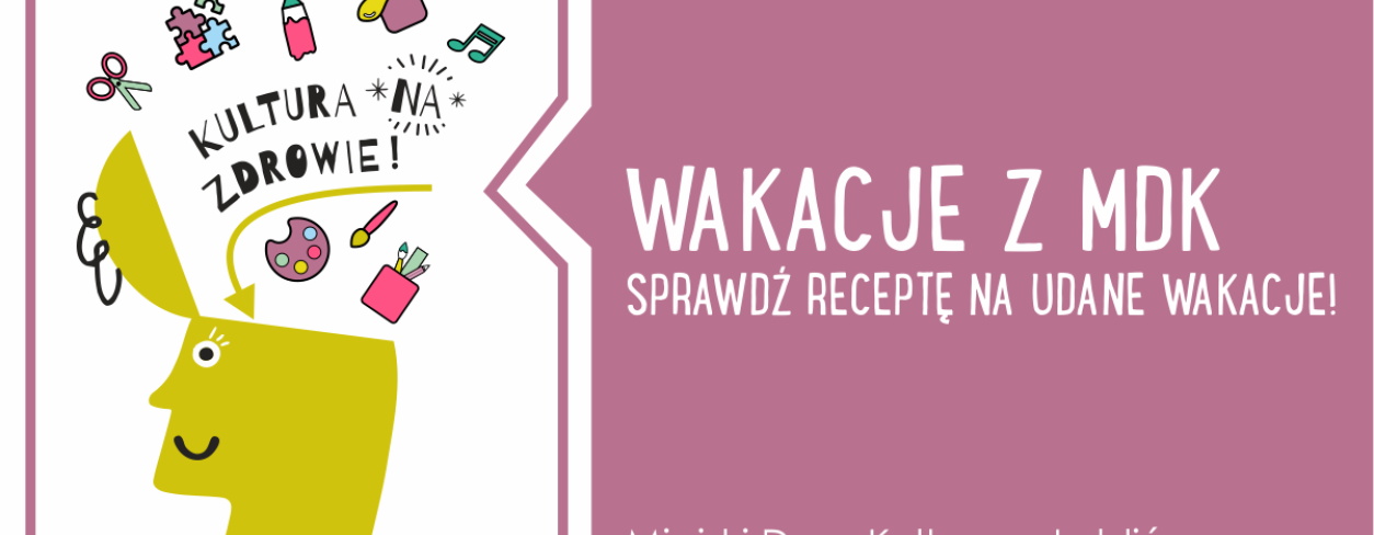 Grafika z głową otwartą z której wypadają różne ,,aktywności''