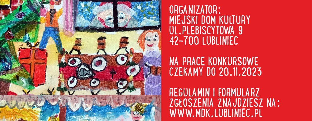 Na grafice kolorowe obrazy stworzone przez dzieci
