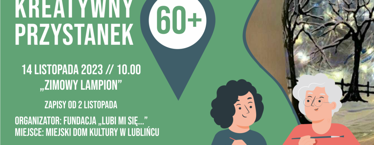 Grafika z dwoma kobietami w starszym wieku