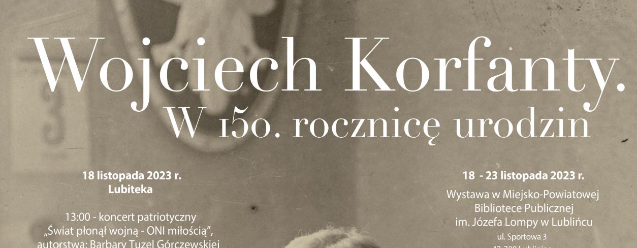 portret Wojciecha Korfantego, starszy meżczyzna pracujący przy biurku zdjęcie z boku w sepii