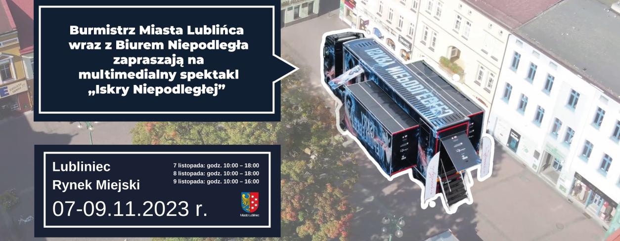 autokar niepodległej nałorzony na zdjęcie Rynku z góry 
