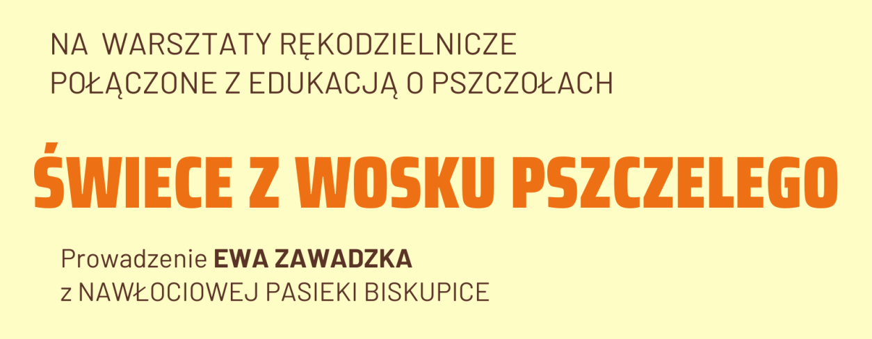 WARSZTATY I ZAJĘCIA EDUKACYJNE 