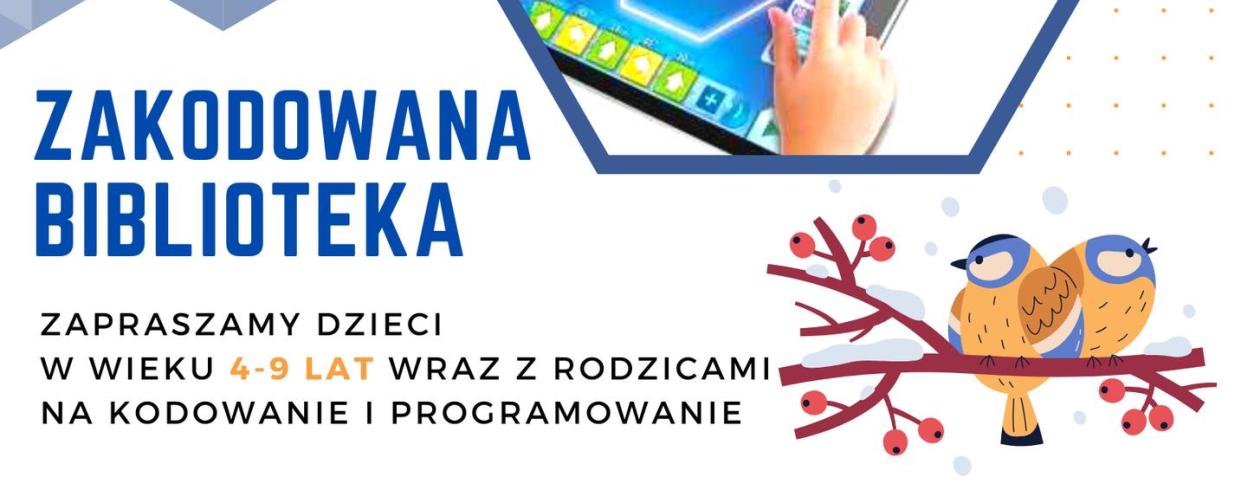 plakat z robotami i tabletem którym można nimi sterować treść plakatu w opisie wydarzeniaia 