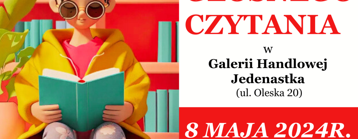 GŁOŚNE CZYTANIE W GALERII HANDLOWEJ JEDENASTKA 