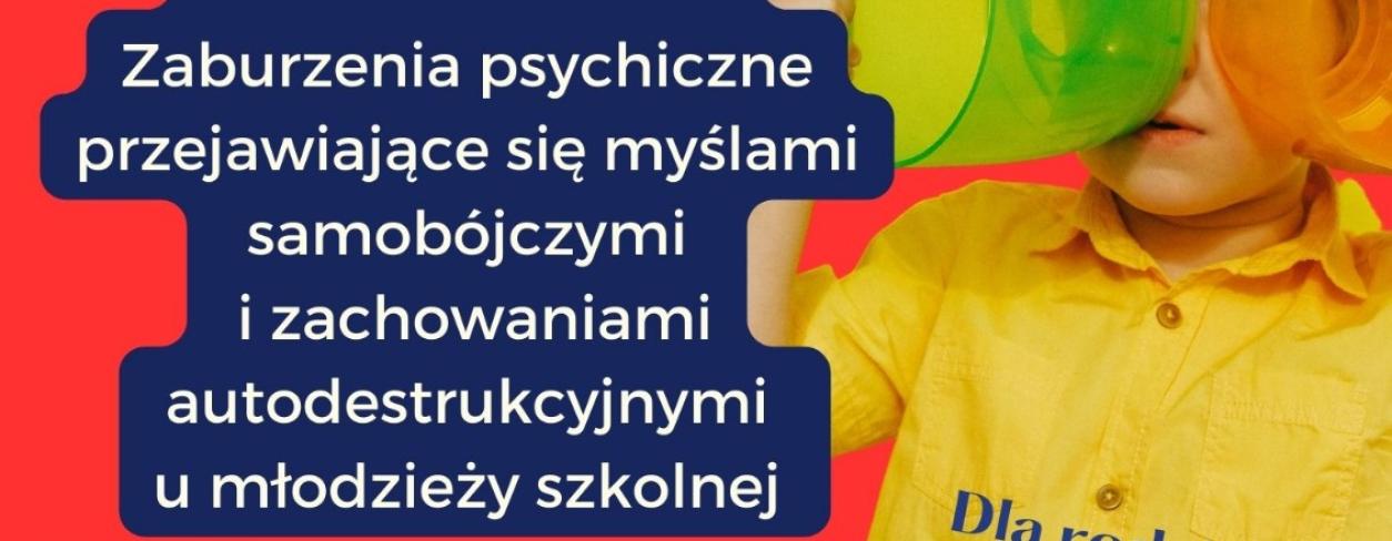 plakat odnośnie wydarzenia z dzieckiem po prawej stronie patrzącym przez dwa kolorowe szklane kubki
