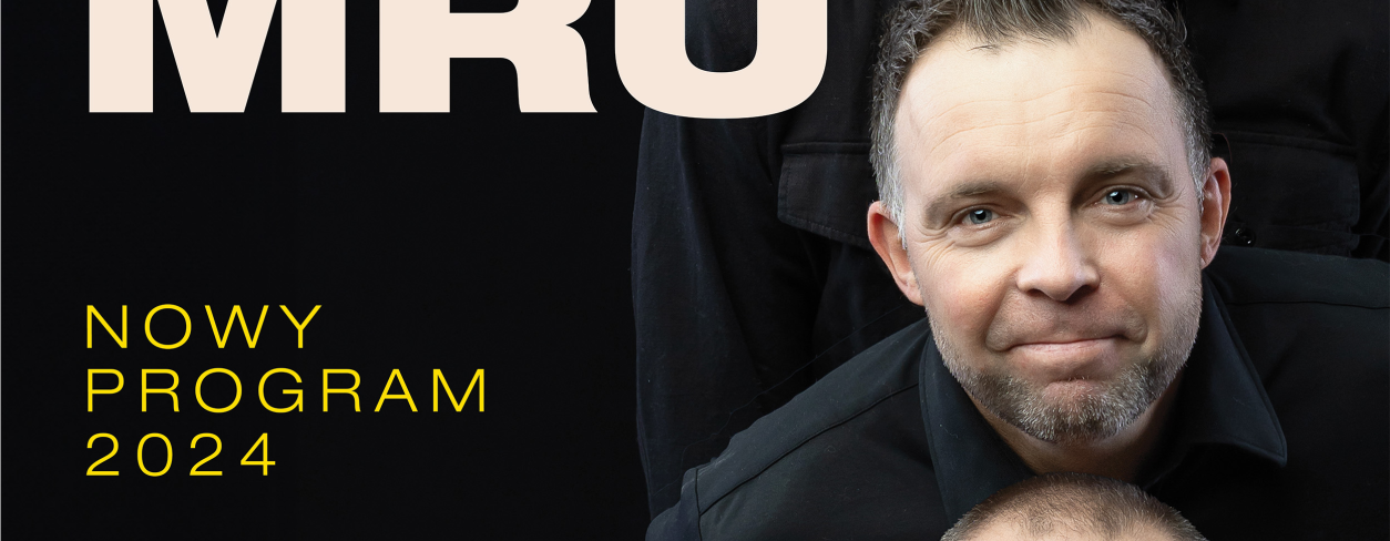 Plakat występu Kabaretu Ani Mru Mru 