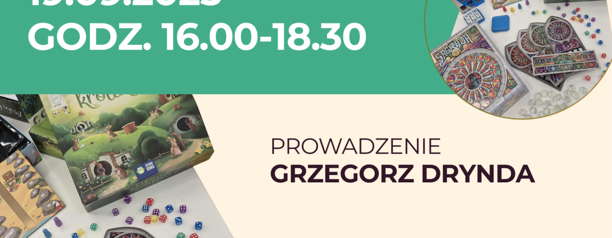 PIĄTKOWE SPOTKANIA Z PLANSZÓWKAMI