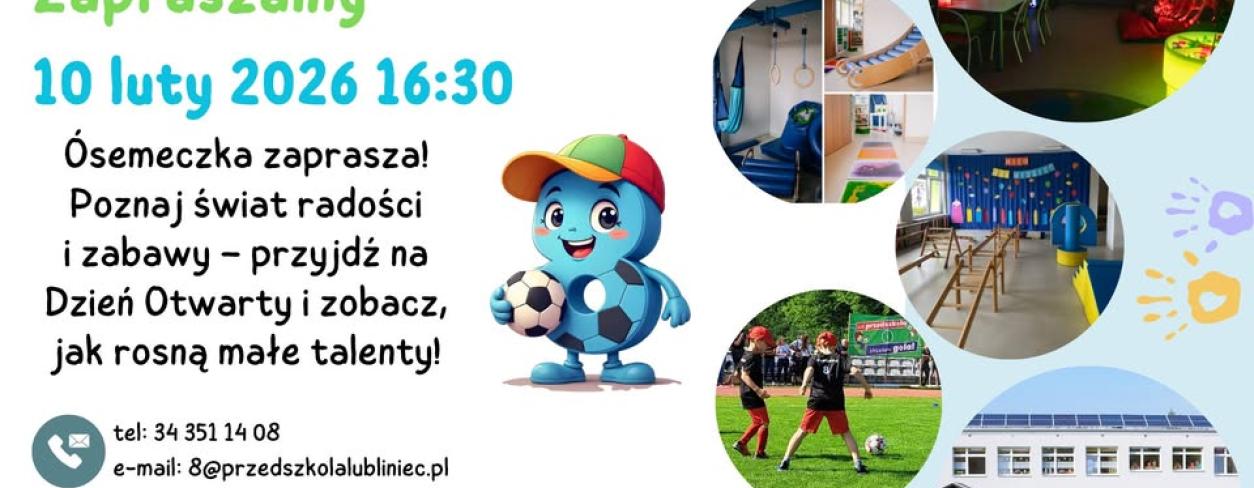 plakat informacyjny teść w opisie wydarzenia