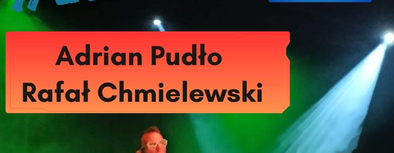 Plakat promujący koncert hip-hop ,,Przepisy na trzeźwość”