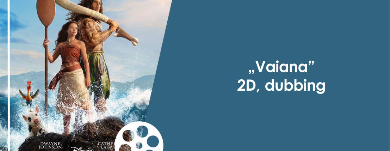 Grafika zapowiadająca film ,,Vaiana'' 